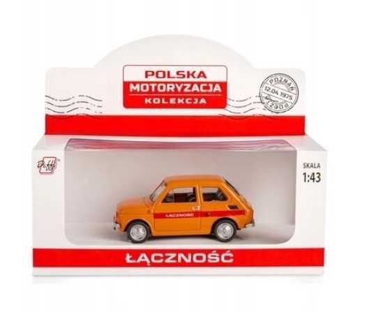Fiat 126p Łączność 1:43 - Kolekcja PRL maluch