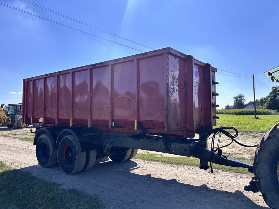 Przyczepa rolnicza tandem 14 t