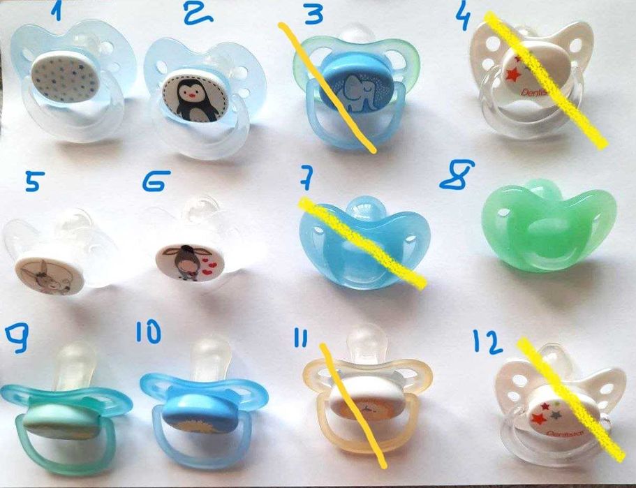 Продам СОСКУ / ПУСТУШКУ пр. Швейцарія в упак. від 0 до 24м  ( 75грн +)