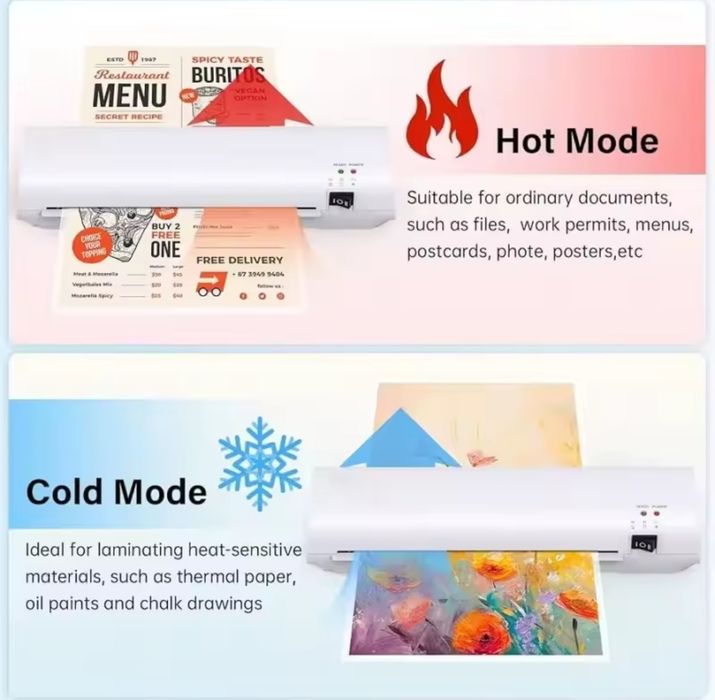 Ламінатор Buyounger SL269, формат до А4, гаряче/холодне ламінування