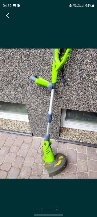 Kosiarka żyłkowa sprawna