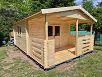 od ZARAZ dostępny PIĘKNY domek letniskowy*6x4*24m2*działkaROD*balik 34