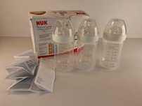G008 Zestaw 3 Butelek NUK Nature Sense 260ml Dla Niemowląt