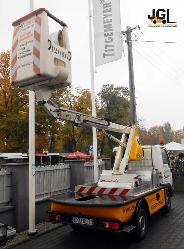 Kurs na podesty ruchome zwyżki. Uprawnienia UDT na podnośniki. Tychy