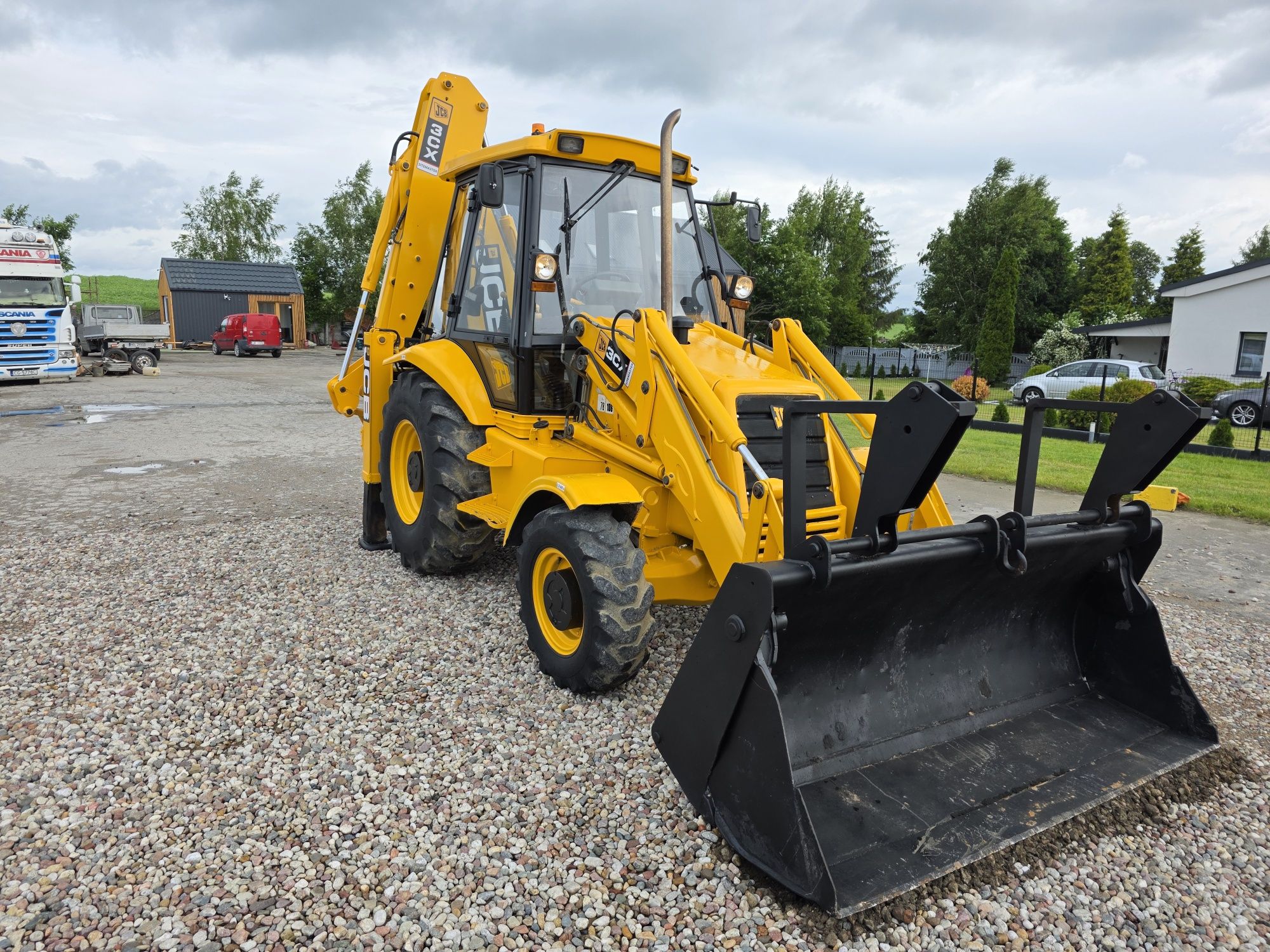JCB 3CX 4x4 Widły Teleskop Szczęka 4CX CAT
