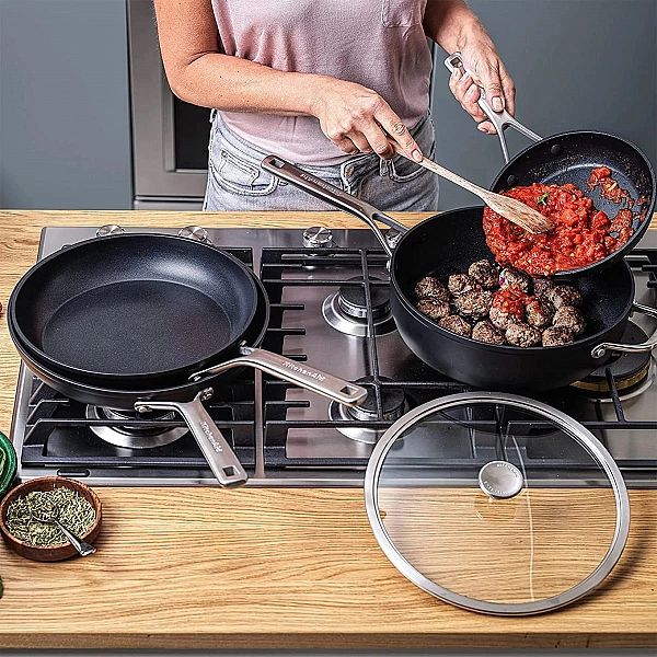 Patelnia Forged Hardened Aluminium 28 cm / KitchenAid