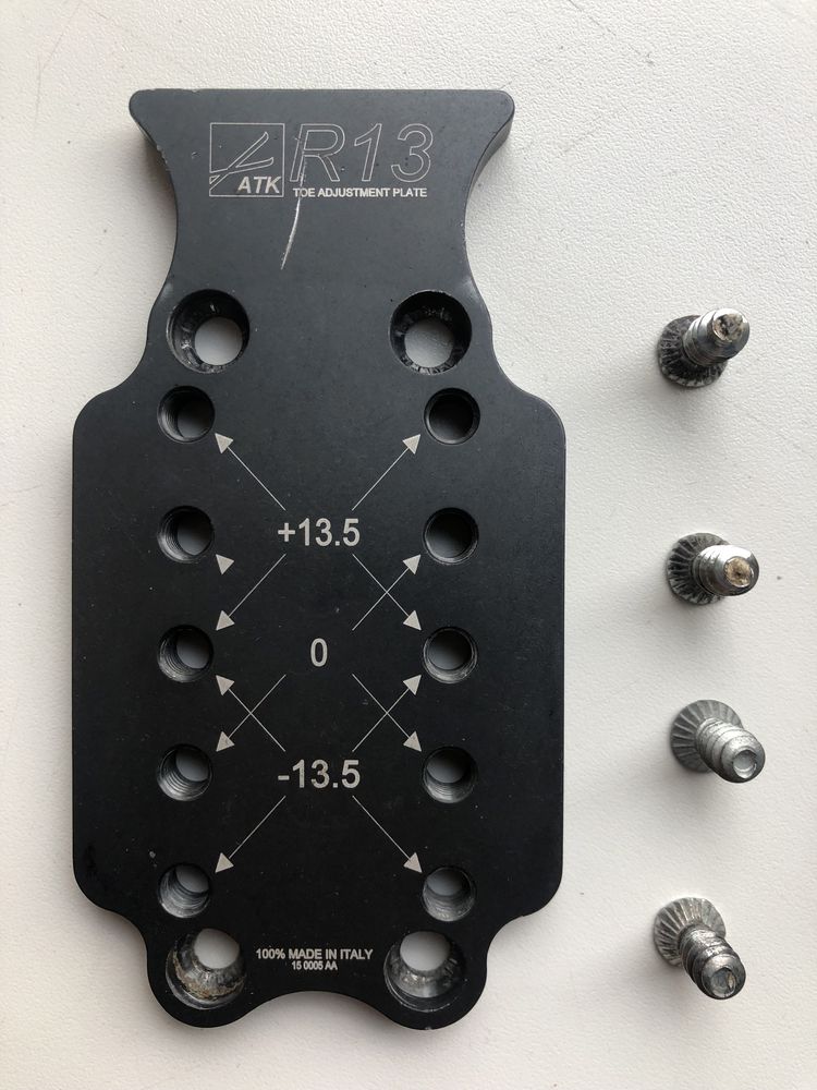 Płytki do regulacji wiązań ATK Standard Adjustment Plate