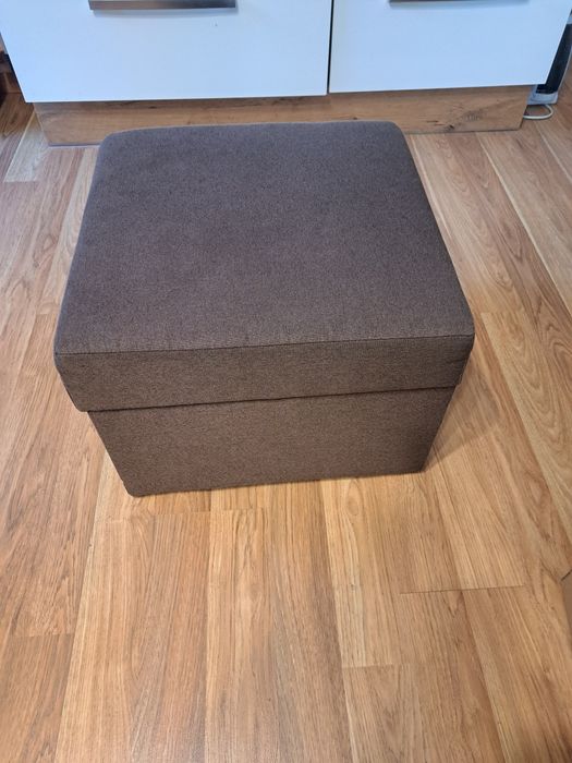 Pufa otwierana brązowa