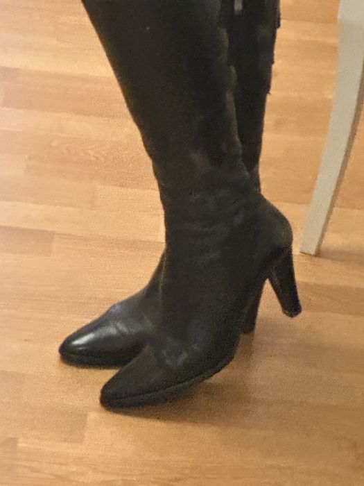 Сапожки шкіра чоботи зимові