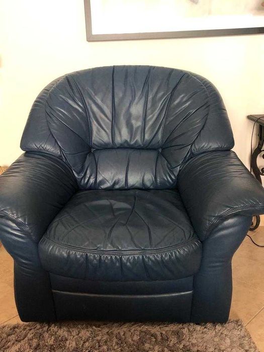 sofá de pele azul (2)