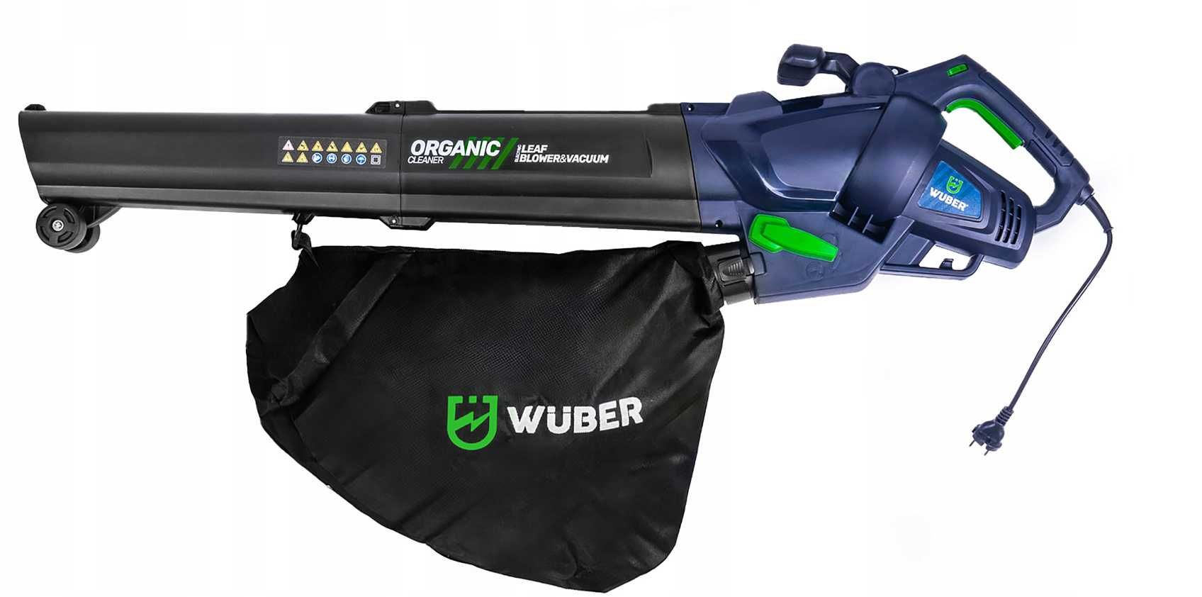 Elektryczna Dmuchawa do Liści 3000W z Odkurzaczem 40L - (Promocja)