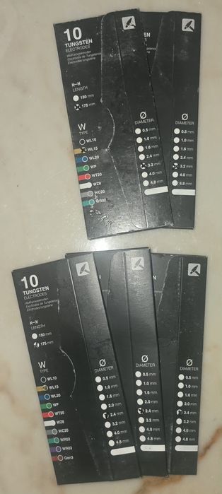 Tungsténios Tigzone 2.4mm / 3.2mm WL15 Gold