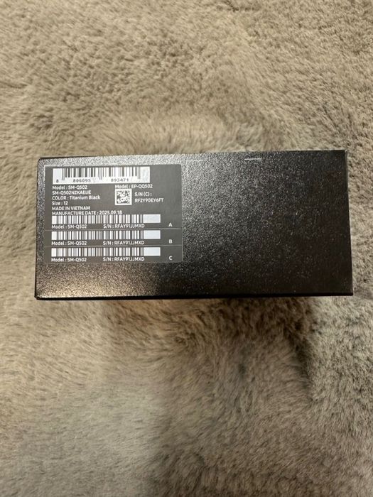 NOWY pierścionek Smartring SAMSUNG Galaxy Ring 52mm Tytanowo-czarny