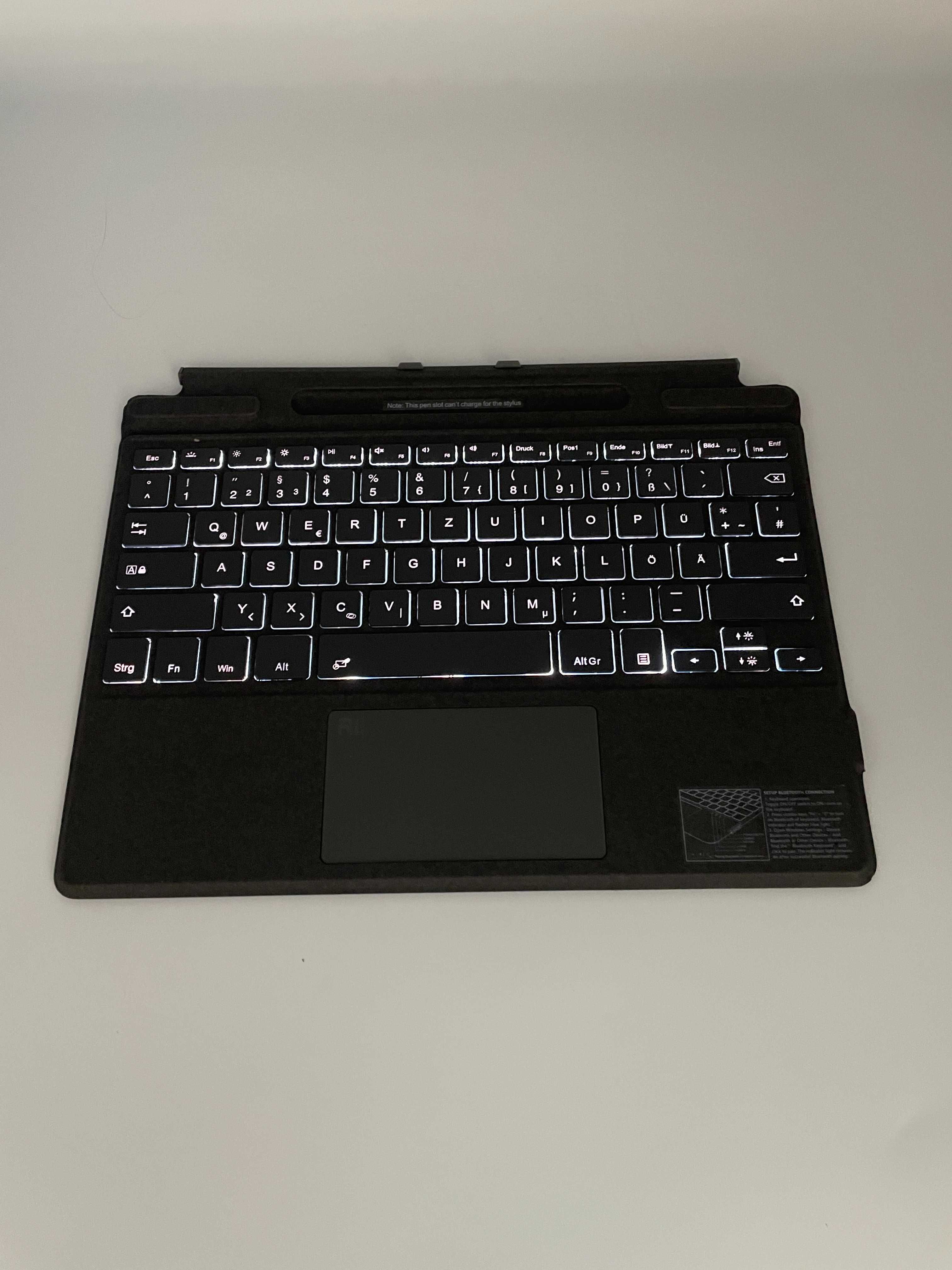 Klawiatura Rii Surface do Surface 8Pro.Xpro.9Pro+ Bluetooth 5.2 QWERTZ