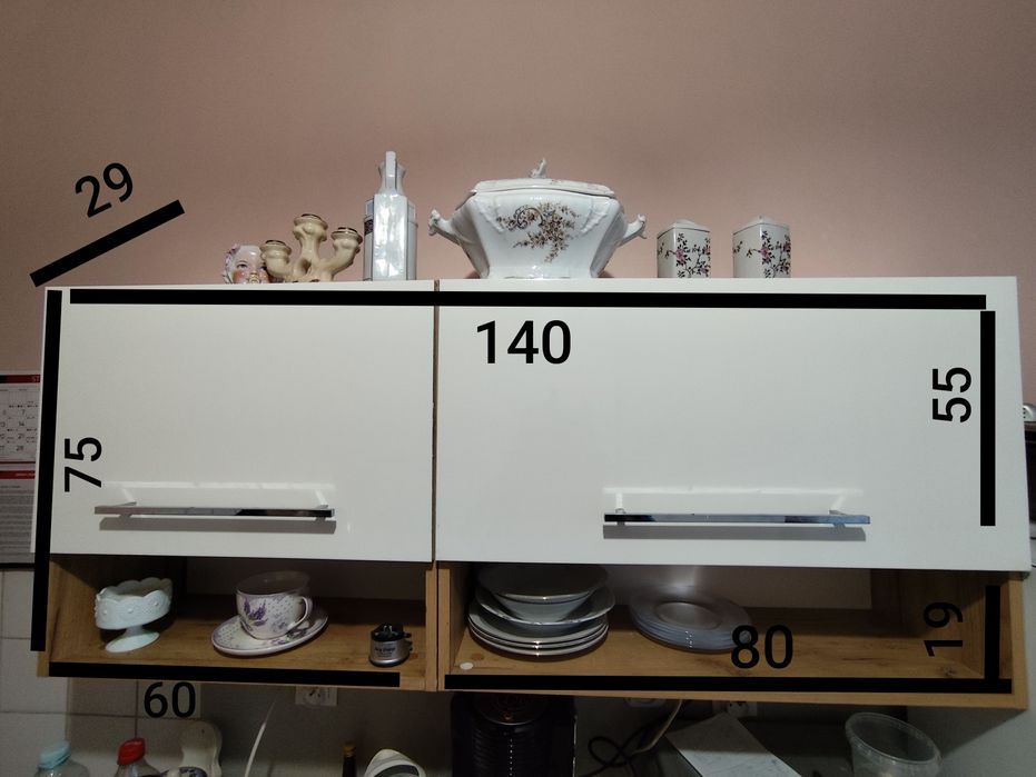 Szafki kuchenne z blatem