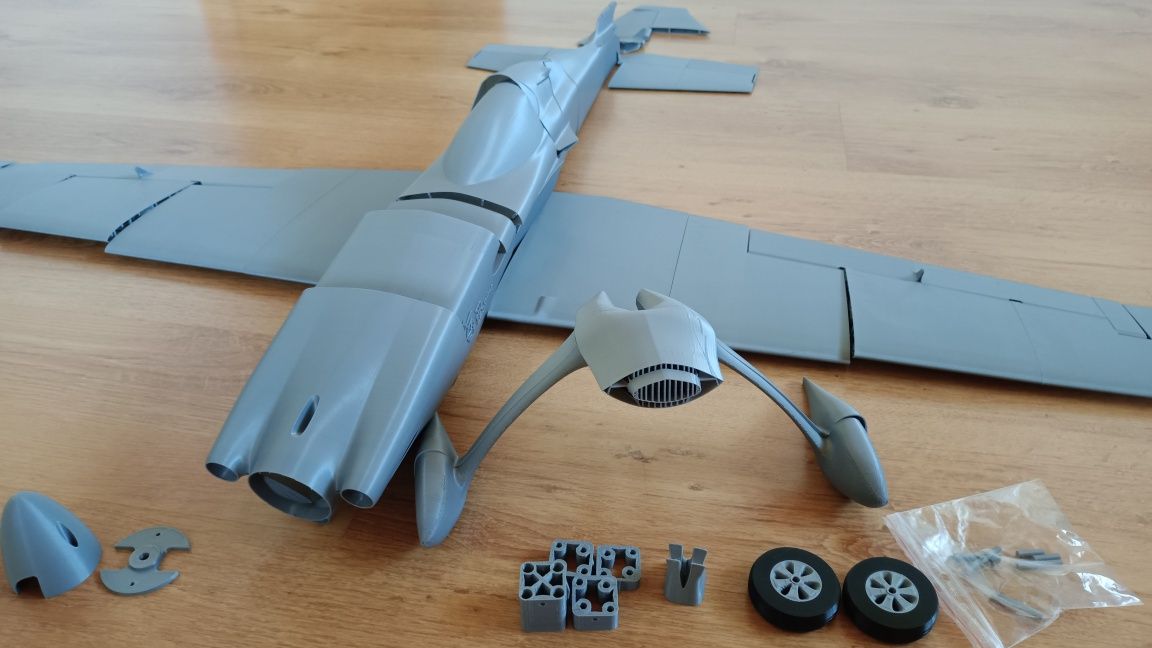 Samolot RC Zivko Edge 540 KIT druk 3D LW-PLA