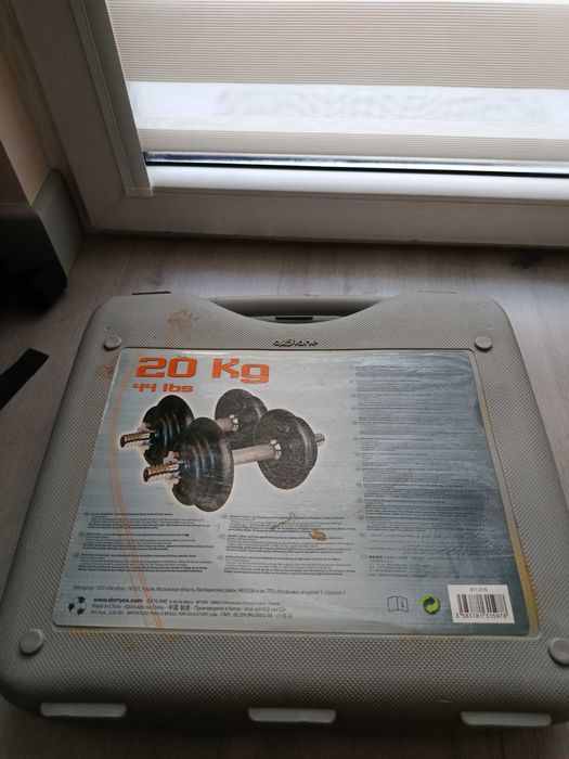 Hantle żeliwne 20kg
