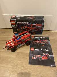 Zestaw Lego Technic 42075 2w1 straż pożarna pojazd