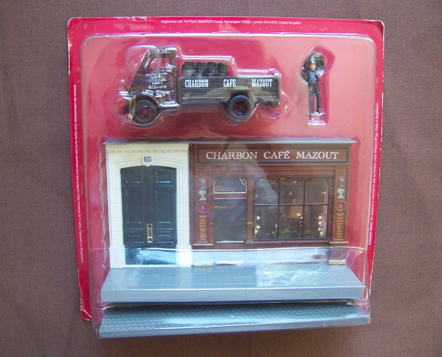 Model Peugeot DMA (diorama z węglarzem) 1:43