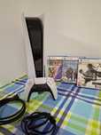Vendo Play Station 5 C/Leitor Cds 1 comando + 3 Jogos