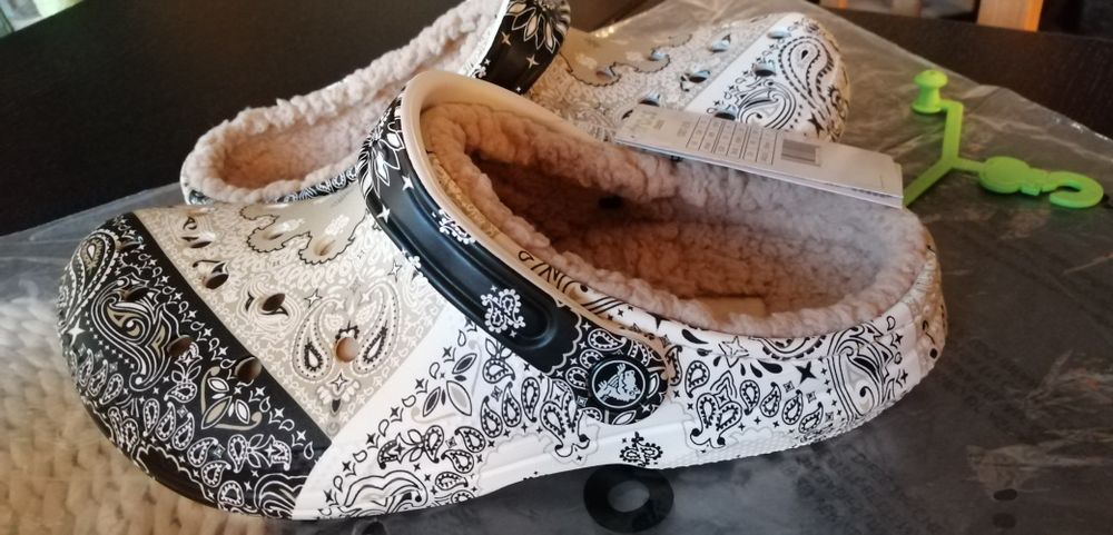 CROCS Clog Fluce Classic Lined Bandana W8 38/39