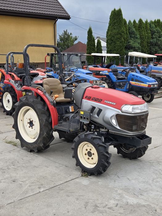 Traktorek japoński Yanmar EG222 22km wspomaganie rewers 4x4