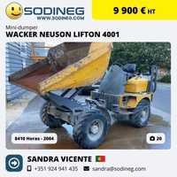 Mini Dumper WACKER NEUSON LIFTON 4001