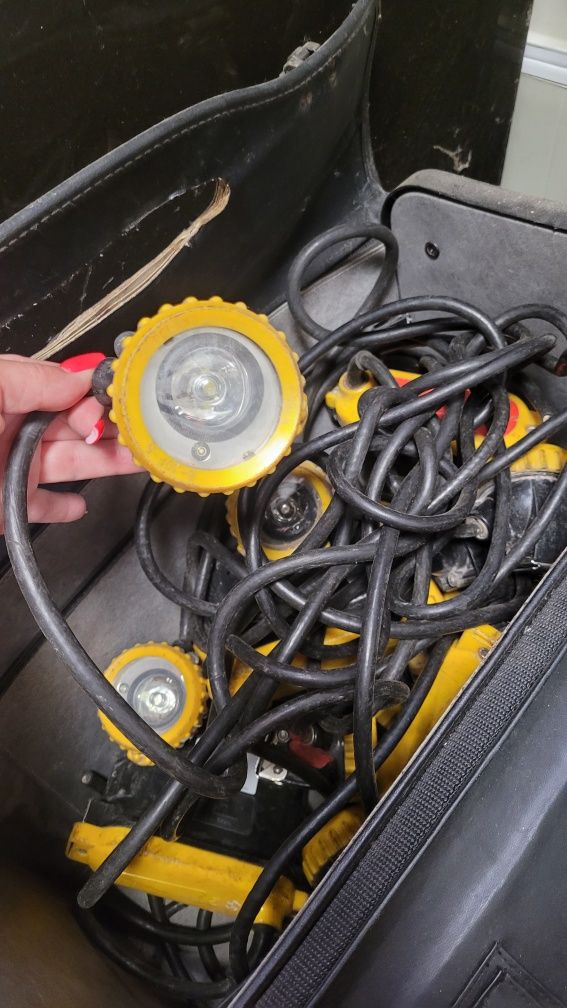Stara lampa górnicza Faser