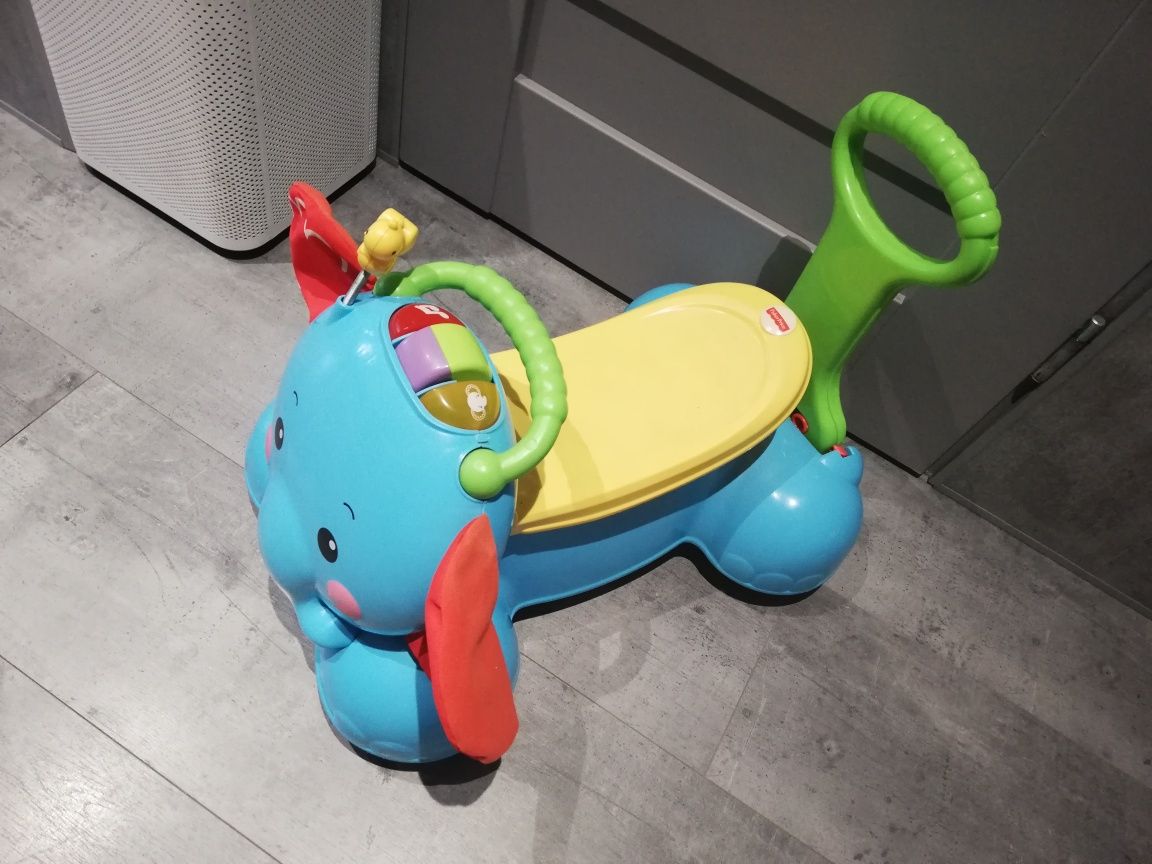 Jeździk pchacz Fisher price słoń