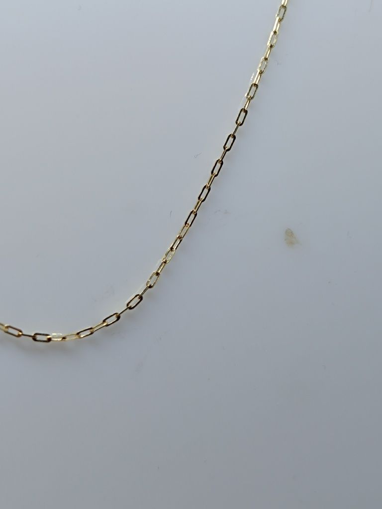 Złoty łańcuszek złoto 585 45 cm