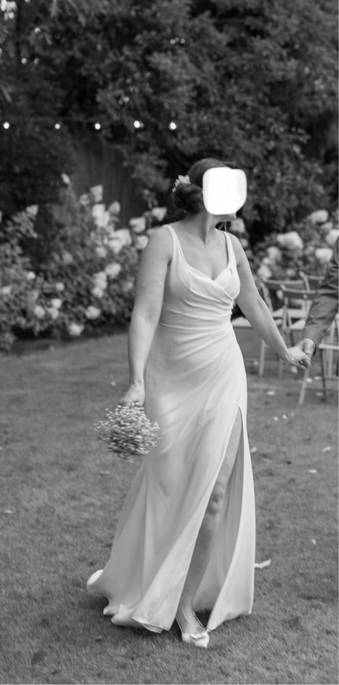 Minimalistyczn suknia ślubna Justin Alexander Sincerity