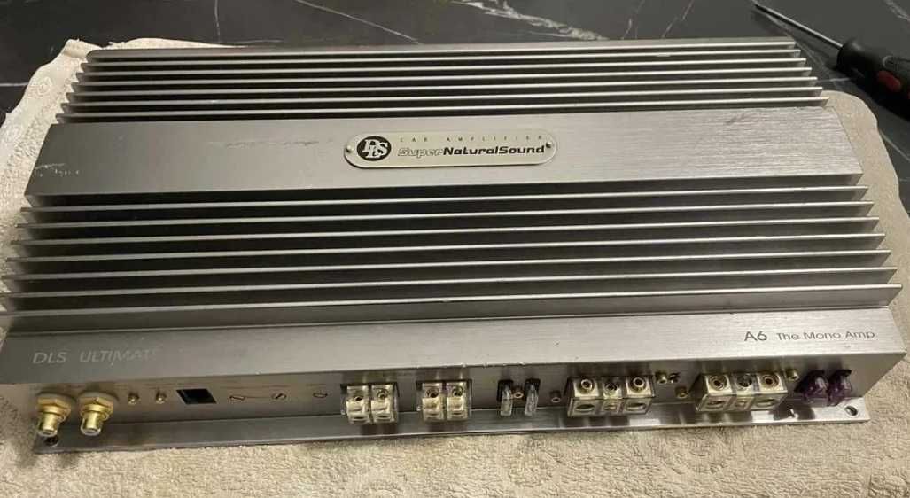 Wzmacniacz DLS A6, monoblok 1300 W RMS 1 ohm
