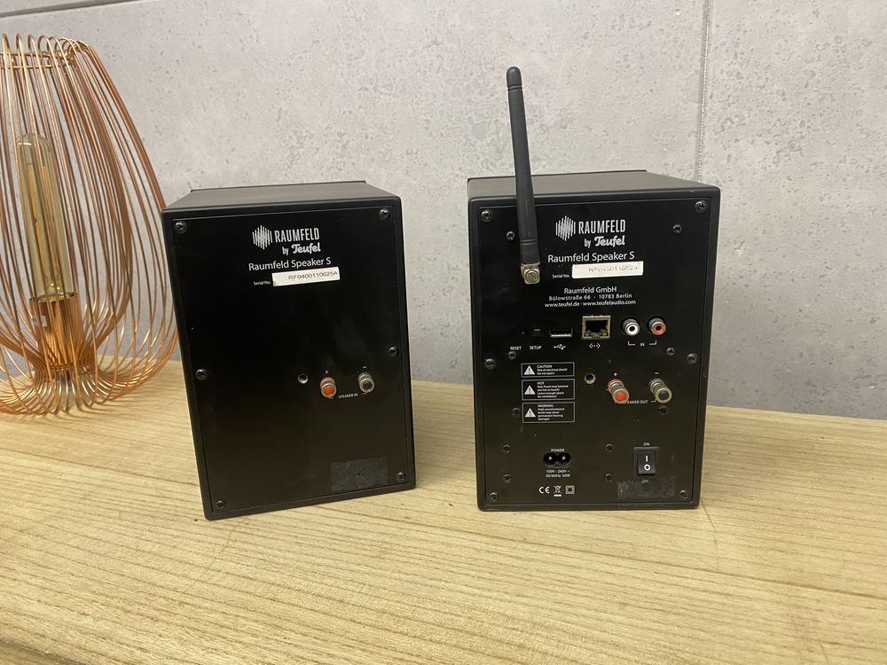 Raumfeld By Teufel Raumfeld Speaker S , sieciowe monitory Wifi BT