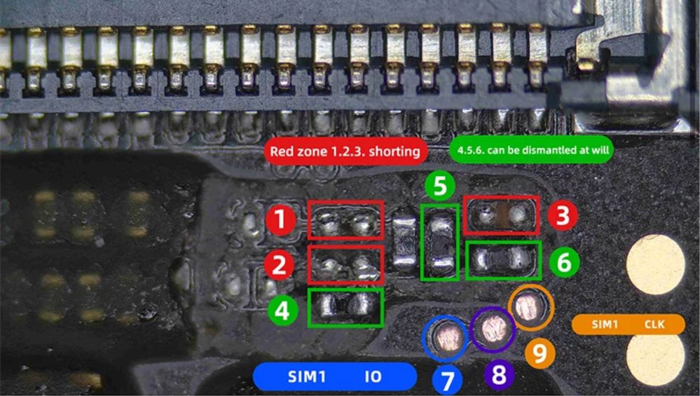 Плата під Пайку Apple IPhone 16Pro/16ProMax E-SIM-QPE-R-SIM Новинка!