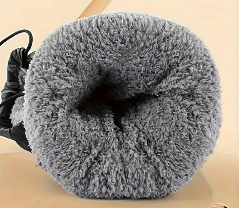 Довгі шкіряні зимові мото рукавиці муфти руля на хутрі