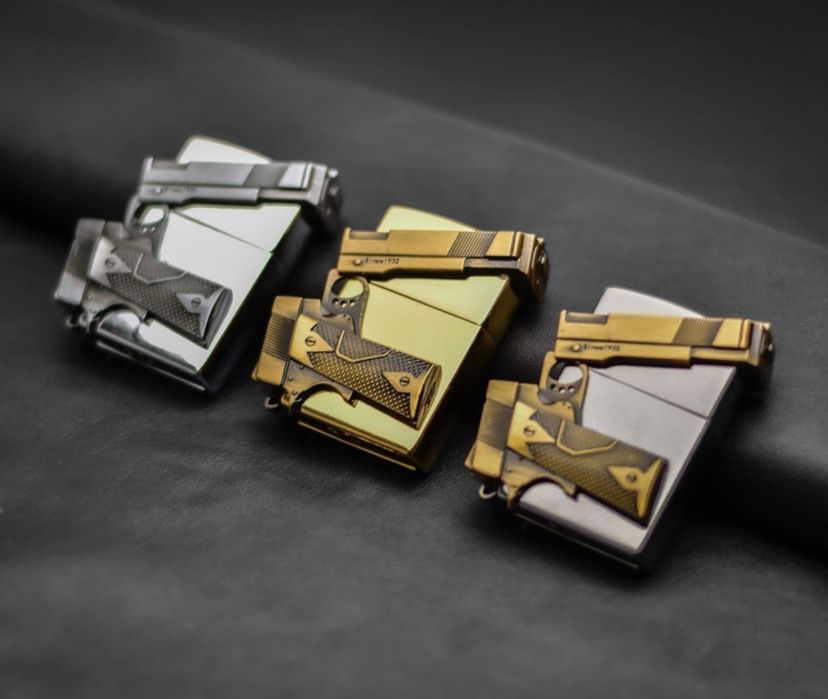 Zapalniczka Plomieniowa Na Gaz Pistolet Glock Metalowa Gazowa
pistolet