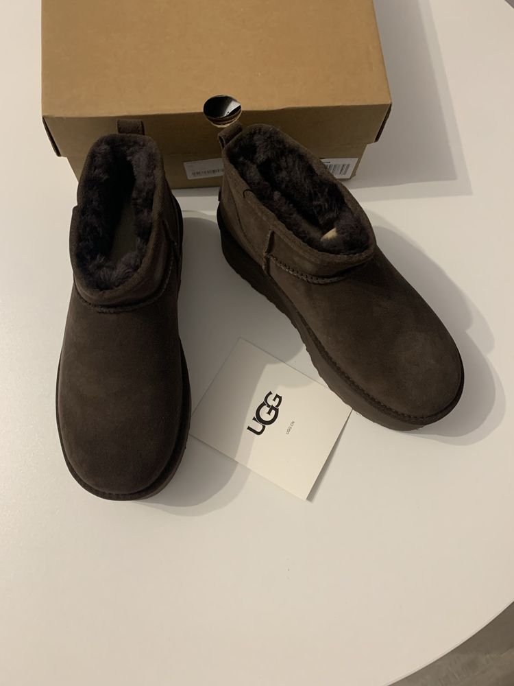 UGG Classic Mini Platform уггі угг шоколадні