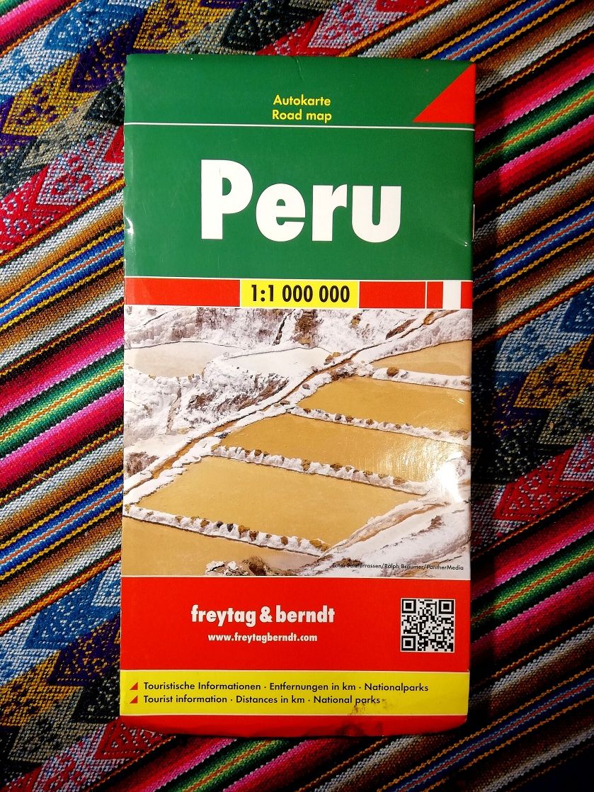 Peru mapa jak Nowa