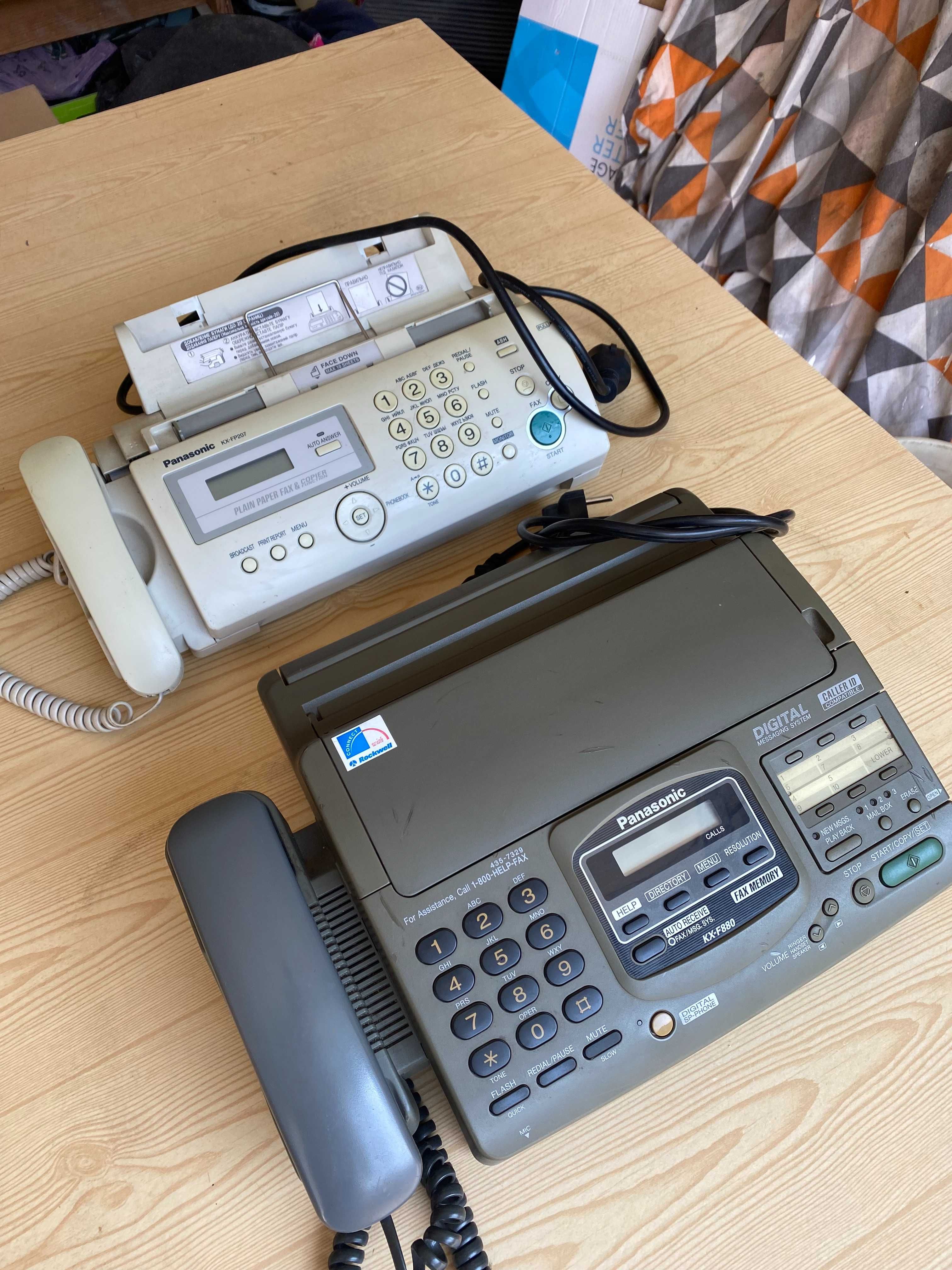 Телефакс Panasonik KX-F880 Panasonik KX-FP207 2 шт.