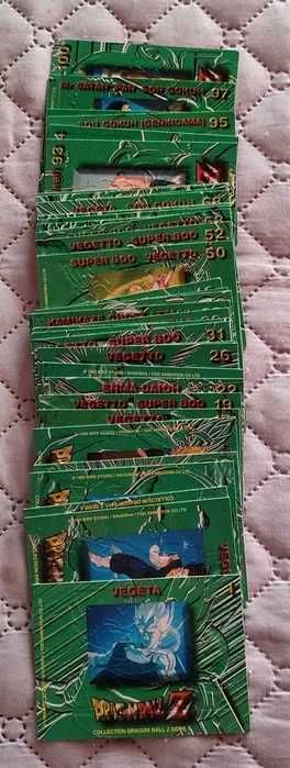 Dragon Ball Z cartas coleção completa e cartas soltas vários números
