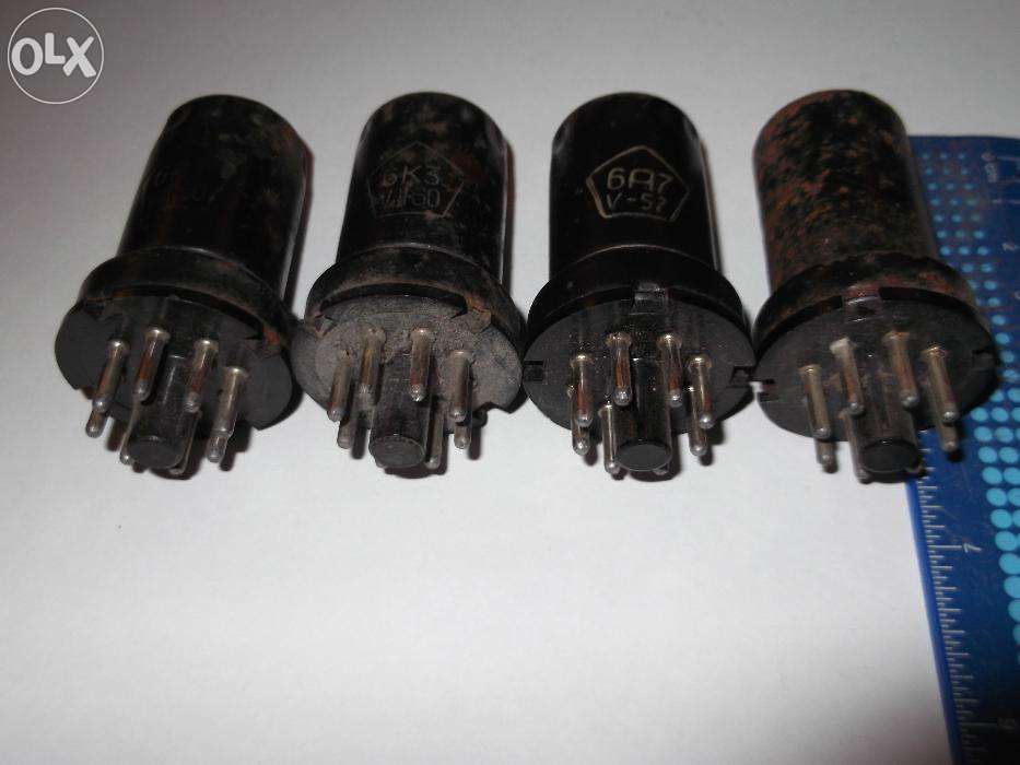 Радиолампы 6А7, 6КЗ, 6Г2