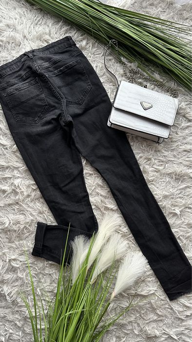 Spodnie jeans przetarcia H&M