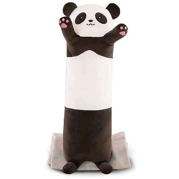 Koc Pluszowy 100x160 z Poduszką - Maskotką 3w1 Dla Dzieci