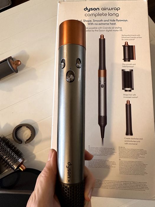 Vendo secador de cabelo Dyson Airwrap Complete Long. Como Novo