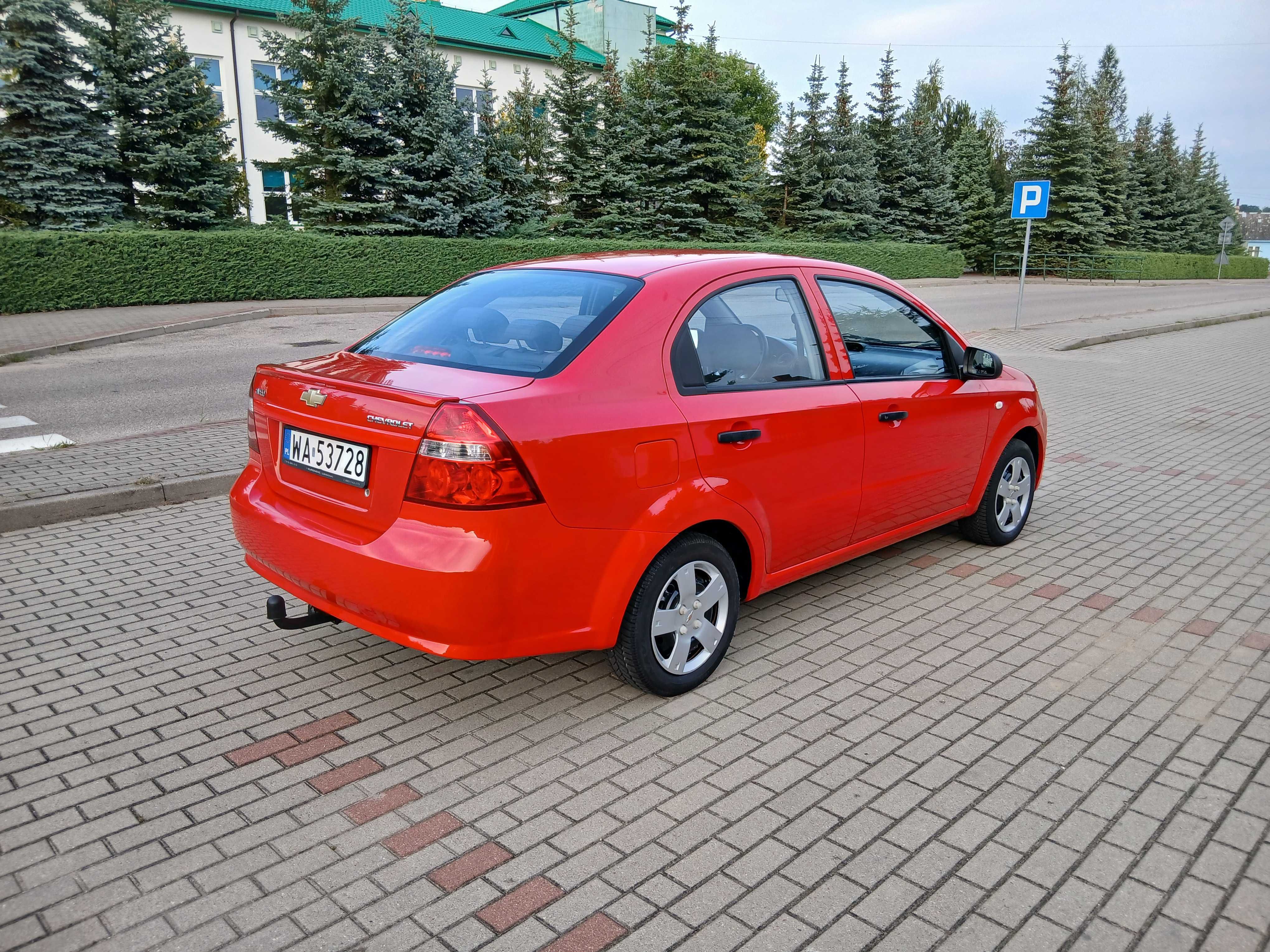 CHEVROLET AVEO 1.2 B 16V kupiony w salonie , Mały przebieg ...