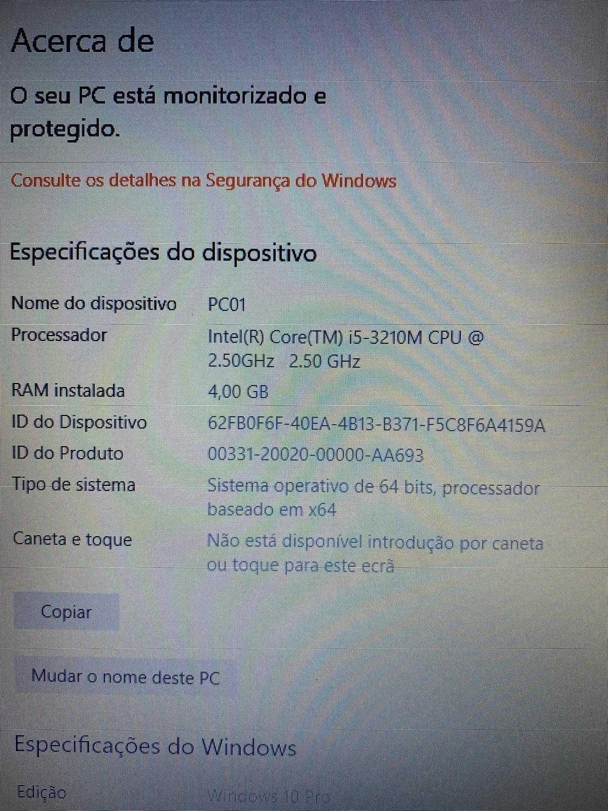 Portátil 14'' HP EliteBook 8470p com Docking Station
