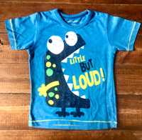 T-shirt bluzka z krótkim rękawem 2-3 lata 98 cm BLue Zoo