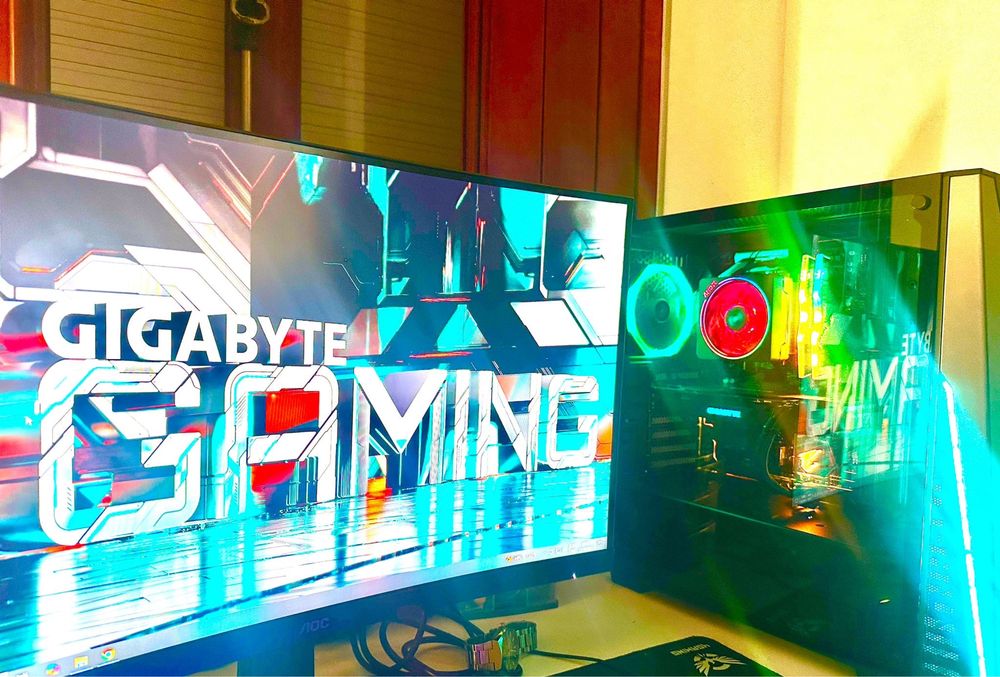 Setup gaming completo cs2 BF6