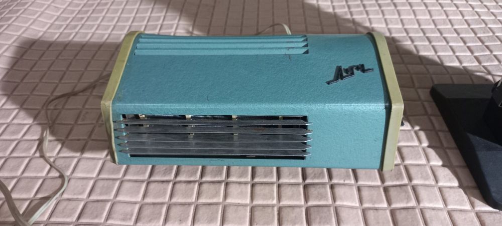 Електрообігрівач Луч, робочий стан