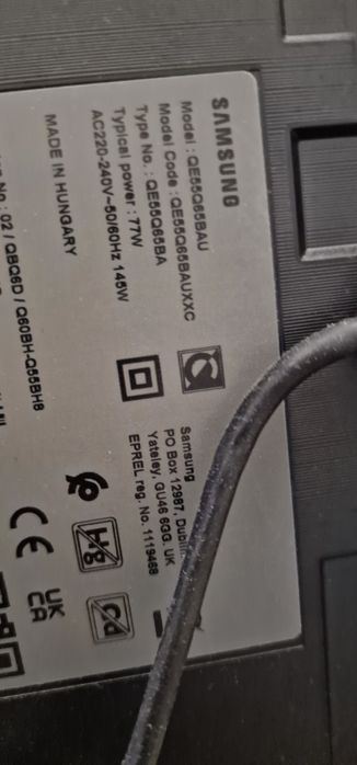 Tv 55 samsung peças